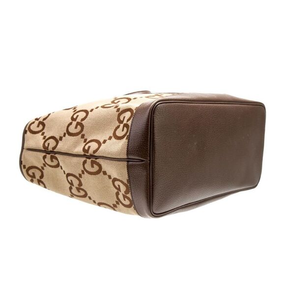 Gucci Web Jumbo GG Mongram Tote Bag - Picture 3 of 9